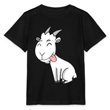 Chèvre Chèvre Buck - T-shirt bio MINI CREATOR Stanley/Stella Enfant - noir - Devant - Mikhail (115cm)