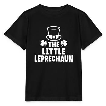 The Little Leprechaun - Stanley/Stella MINI CREATOR Kids’ T-Shirt - black - Front - Mikhail (115cm)