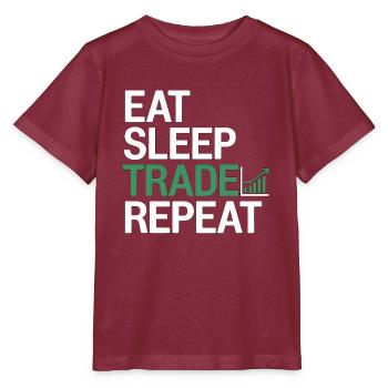 Manger Dormir Commerce Répéter - T-shirt bio MINI CREATOR Stanley/Stella Enfant - bordeaux - Devant - Kain (125cm)