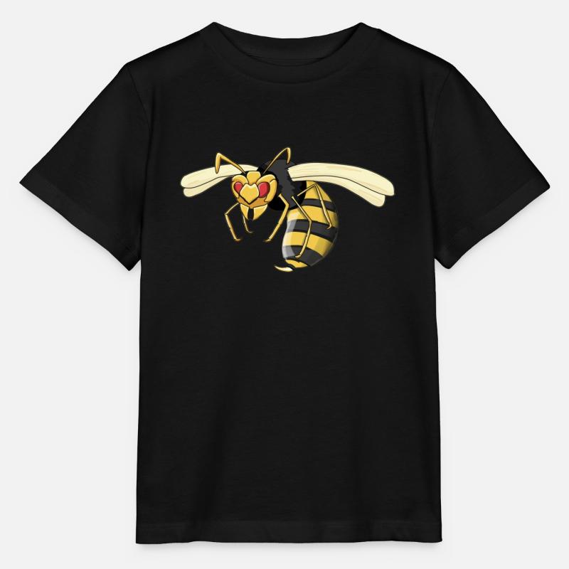 wasp - Stanley/Stella MINI CREATOR Kids’ T-Shirt - black