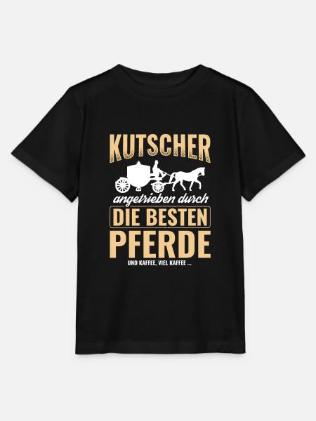 Kutsche - Stanley/Stella Kinder T-Shirt MINI CREATOR  - Schwarz