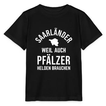 Saarland Saarländer - Stanley/Stella Kinder T-Shirt MINI CREATOR  - Schwarz - Vorne - Mikhail (115cm)