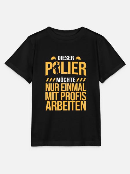 Arbeit Beruf Geschenkidee - Stanley/Stella Kinder T-Shirt MINI CREATOR  - Schwarz