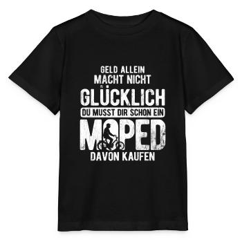 Musst Dir Ein Moped Kaufen Mofa Moped - Stanley/Stella Kinder T-Shirt MINI CREATOR  - Schwarz - Vorne - Mikhail (115cm)