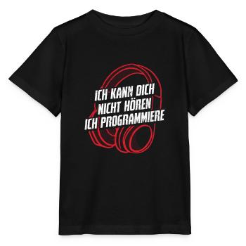 Informatik Informatiker Programmierer - Stanley/Stella Kinder T-Shirt MINI CREATOR  - Schwarz - Vorne - Mikhail (115cm)