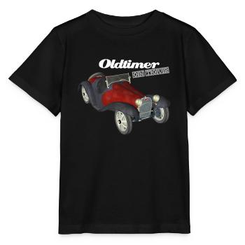 Oldtimer on Tour - Stanley/Stella MINI CREATOR Kids’ T-Shirt - black - Front - Mikhail (115cm)