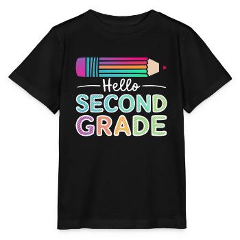 Bonjour la deuxième année - T-shirt bio MINI CREATOR Stanley/Stella Enfant - noir - Devant - Mikhail (115cm)