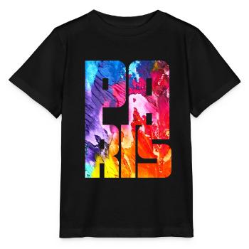 Paris - Stanley/Stella MINI CREATOR Kids’ T-Shirt - black - Front - Mikhail (115cm)