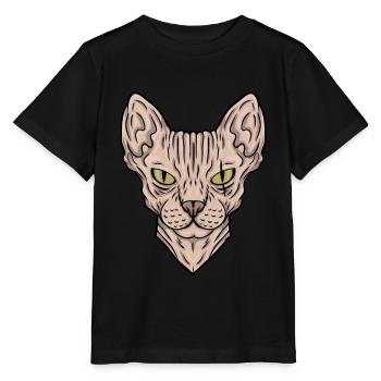 Égypte - T-shirt bio MINI CREATOR Stanley/Stella Enfant - noir - Devant - Mikhail (115cm)