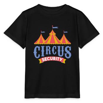 Cirque-sécurité clown costume de carnaval Ringmaster - T-shirt bio MINI CREATOR Stanley/Stella Enfant - noir - Devant - Mikhail (115cm)