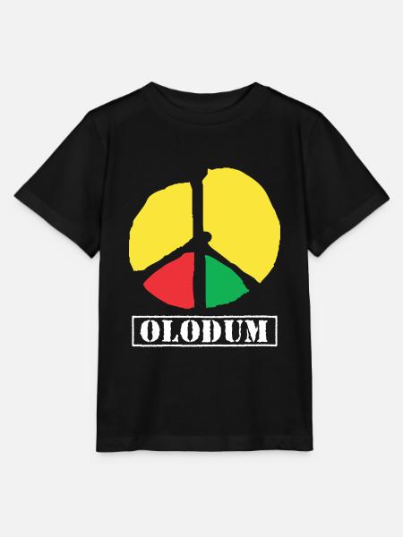 Olodum Friedenszeichen Brasilianischer Karneval - Stanley/Stella Kinder T-Shirt MINI CREATOR - Schwarz