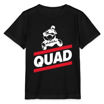 Quad Quad - T-shirt bio MINI CREATOR Stanley/Stella Enfant - noir - Devant - Mikhail (115cm)