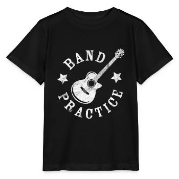 Band Practice - Stanley/Stella MINI CREATOR Kids’ T-Shirt - black - Front - Mikhail (115cm)