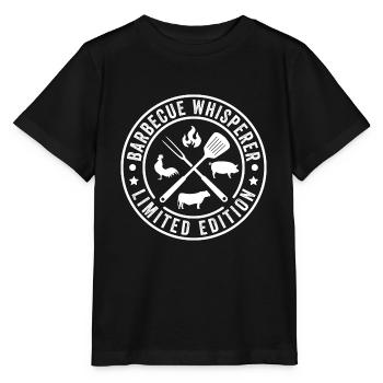 Barbecue Whisperer - Stanley/Stella MINI CREATOR Kids’ T-Shirt - black - Front - Mikhail (115cm)