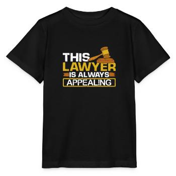 This Lawyer Is Always Appealing Legislator - Stanley/Stella MINI CREATOR Kids’ T-Shirt - black - Front - Mikhail (115cm)