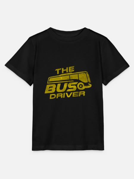 The Bus Driver - The Bus Driver - Stanley/Stella MINI CREATOR Kids’ T-Shirt - black