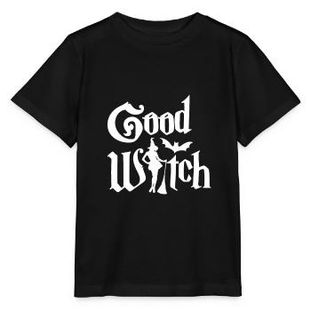 Good Witch Good Witch - Stanley/Stella MINI CREATOR Kids’ T-Shirt - black - Front - Mikhail (115cm)