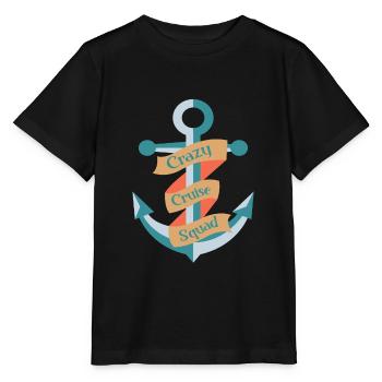 Bateau de croisière - T-shirt bio MINI CREATOR Stanley/Stella Enfant - noir - Devant - Mikhail (115cm)