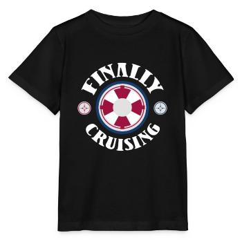 Bateau de croisière - T-shirt bio MINI CREATOR Stanley/Stella Enfant - noir - Devant - Mikhail (115cm)