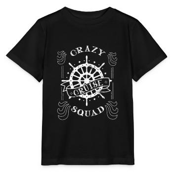 Bateau de croisière - T-shirt bio MINI CREATOR Stanley/Stella Enfant - noir - Devant - Mikhail (115cm)