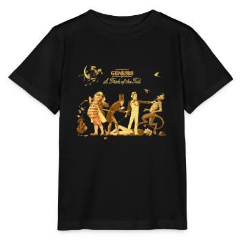 Genesis A Trick Of The Trail Album - Stanley/Stella Kinder T-Shirt MINI CREATOR  - Schwarz - Vorne - Mikhail (115cm)