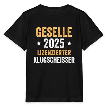 Journeyman 2025 Licensed smartass - Stanley/Stella MINI CREATOR Kids’ T-Shirt - black - Front - Mikhail (115cm)