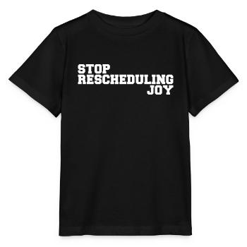 Stoppen Sie die Umplanung von Joy - Stanley/Stella Kinder T-Shirt MINI CREATOR  - Schwarz - Vorne - Mikhail (115cm)