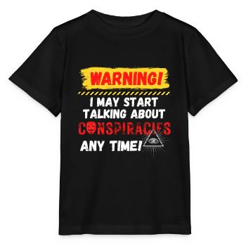 Conspirations d’avertissement - T-shirt bio MINI CREATOR Stanley/Stella Enfant - noir - Devant - Mikhail (115cm)