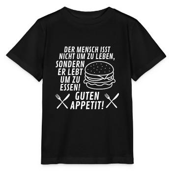 Essen - Stanley/Stella Kinder T-Shirt MINI CREATOR  - Schwarz - Vorne - Mikhail (115cm)