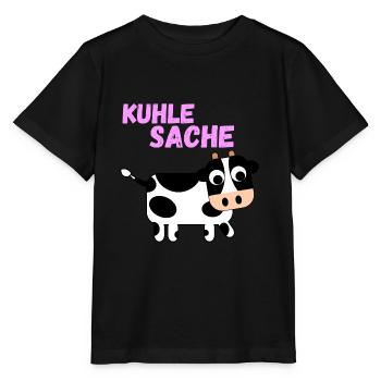 Kuhle Sache - Stanley/Stella Kinder T-Shirt MINI CREATOR  - Schwarz - Vorne - Mikhail (115cm)