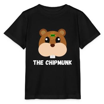 The Chipmunk - Stanley/Stella MINI CREATOR Kids’ T-Shirt - black - Front - Mikhail (115cm)