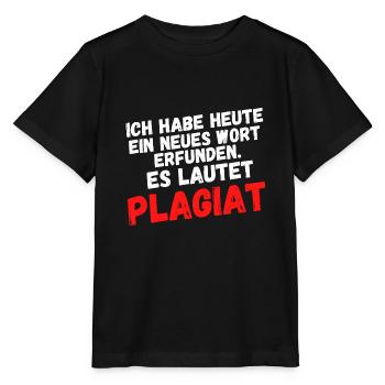 Plagiat - Stanley/Stella Kinder T-Shirt MINI CREATOR  - Schwarz - Vorne - Mikhail (115cm)