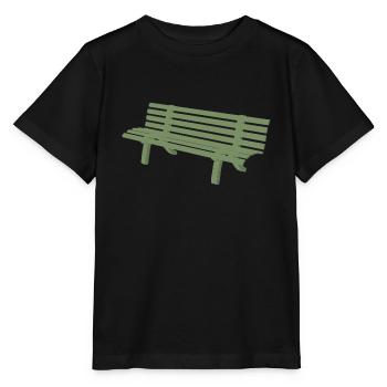 canapé canapé chaise chaise chaise table lamp lampe benc - T-shirt bio MINI CREATOR Stanley/Stella Enfant - noir - Devant - Mikhail (115cm)