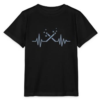 Zauberer - Stanley/Stella Kinder T-Shirt MINI CREATOR  - Schwarz - Vorne - Mikhail (115cm)