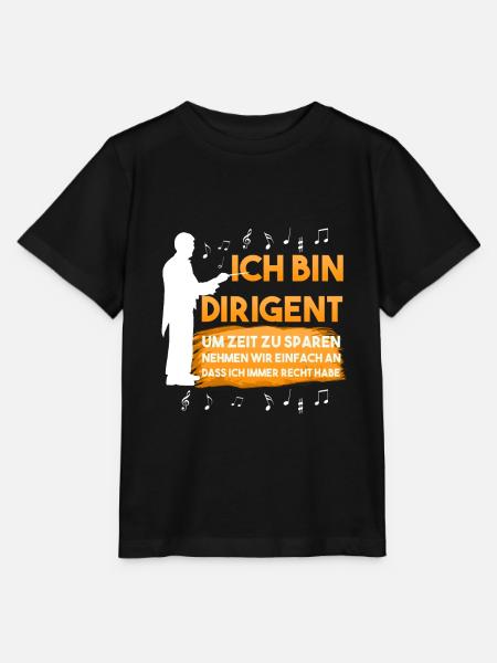 Dirigent Recht Haben Zeit sparen - Stanley/Stella Kinder T-Shirt MINI CREATOR  - Schwarz