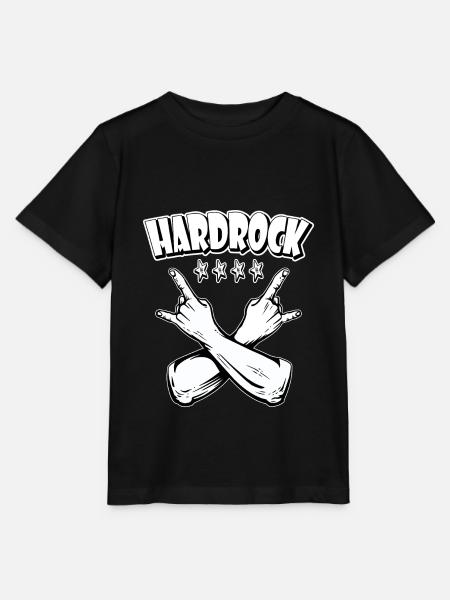 hardrock, music, band, festival, concert, party - Stanley/Stella MINI CREATOR Kids’ T-Shirt - black