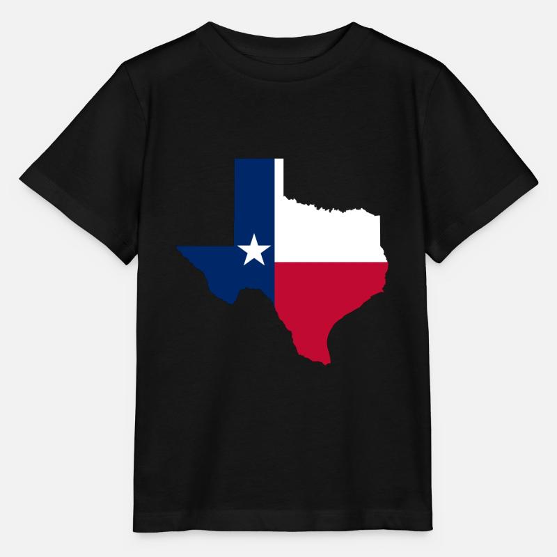 Texas - T-shirt bio MINI CREATOR Stanley/Stella Enfant - noir