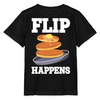 Pfannkuchen - Stanley/Stella Kinder T-Shirt MINI CREATOR  - Schwarz - Vorne - Mikhail (115cm)