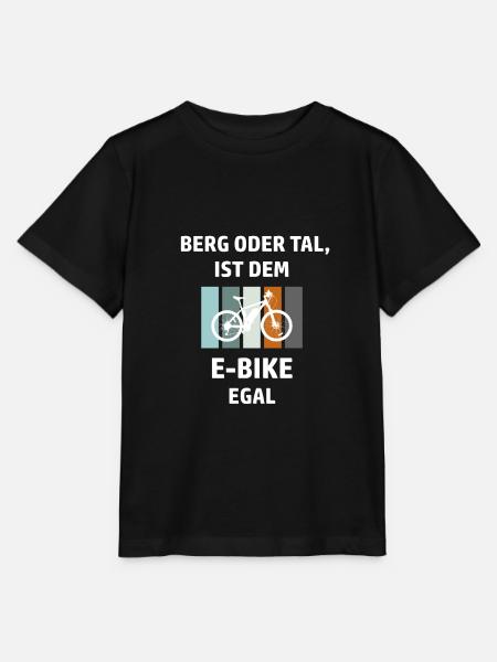 E-Bike Spruch - Stanley/Stella Kinder T-Shirt MINI CREATOR - Schwarz