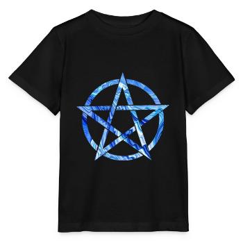 pentagram e 80 - T-shirt bio MINI CREATOR Stanley/Stella Enfant - noir - Devant - Mikhail (115cm)