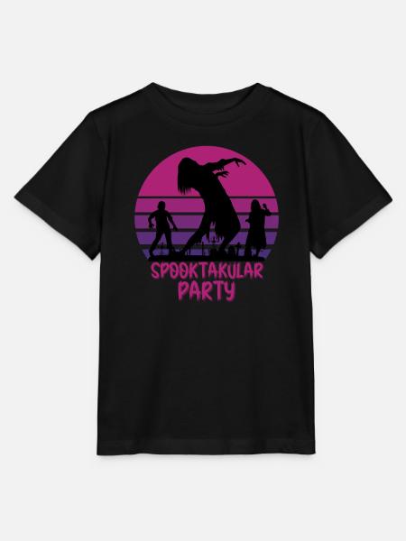 Spuk-Party - Stanley/Stella Kinder T-Shirt MINI CREATOR - Schwarz