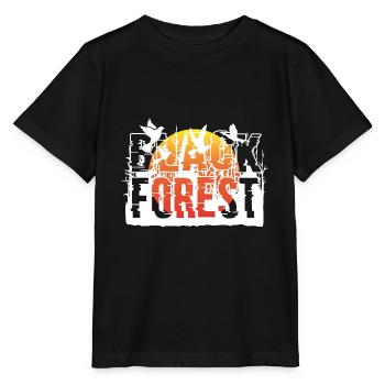 BLACK FOREST - Stanley/Stella MINI CREATOR Kids’ T-Shirt - black - Front - Mikhail (115cm)