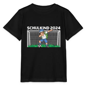 Inscription scolaire 2024 Football Dab - T-shirt bio MINI CREATOR Stanley/Stella Enfant - noir - Devant - Mikhail (115cm)