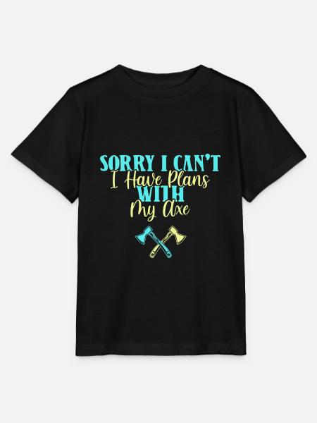 Axt werfen Axtwerfen - Stanley/Stella Kinder T-Shirt MINI CREATOR  - Schwarz