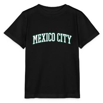 Mexico City - Mexiko - Stanley/Stella MINI CREATOR Kids’ T-Shirt - black - Front - Mikhail (115cm)