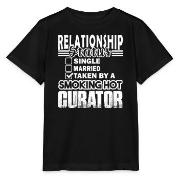 Curator Curator Relationship - Stanley/Stella MINI CREATOR Kids’ T-Shirt - black - Front - Mikhail (115cm)