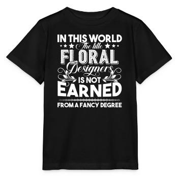 Floral Designer Proud Floral Designer - Stanley/Stella MINI CREATOR Kids’ T-Shirt - black - Front - Mikhail (115cm)
