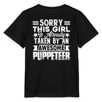 Puppeteer Taken By Awesome Puppeteer - Stanley/Stella MINI CREATOR Kids’ T-Shirt - black - Front - Mikhail (115cm)