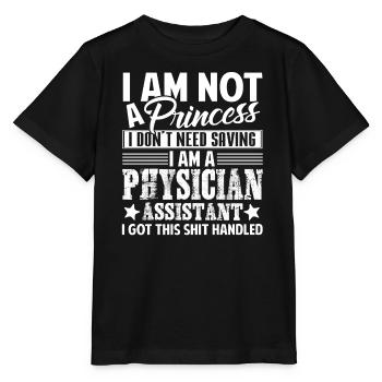 Physician Assistant Proud Physician Assistant - Stanley/Stella MINI CREATOR Kids’ T-Shirt - black - Front - Mikhail (115cm)