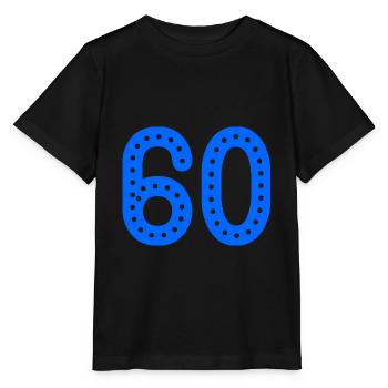 60 YEARS. 60th ANNIVERSARY. ANNIVERSARY 60 YEARS. 60 - Stanley/Stella MINI CREATOR Kids’ T-Shirt - black - Front - Mikhail (115cm)